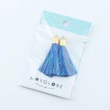 Tassel 10 x 35mm Sky Blue 2 pieces